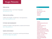 Tablet Screenshot of hugopeixoto.net